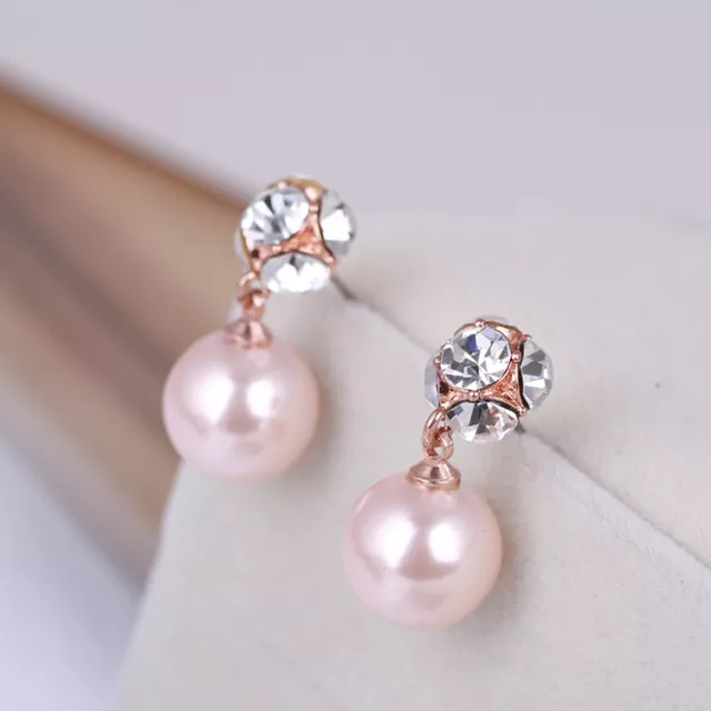 Kate Spade Crystal & White Pearl Drop Earrings free shipping Hot Sale