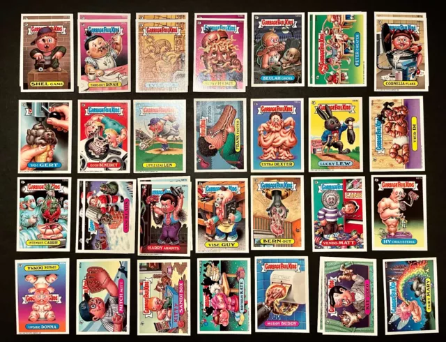 1988 Topps Garbage Pail Kids Series 15 LOT of 46 cards; no doubles, incl PeeWee!