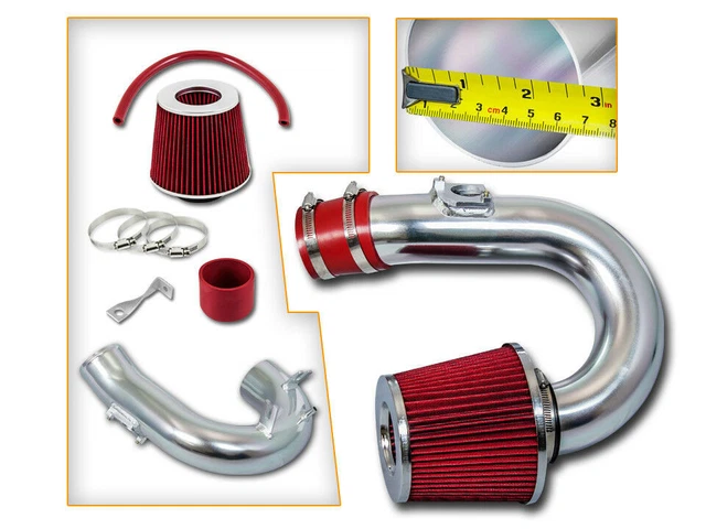 Kit Admission Air Court Pour BMW E46 M54 – Aluminium Noir, Filtre Lavable | Gain Performance 7-10% Puissance