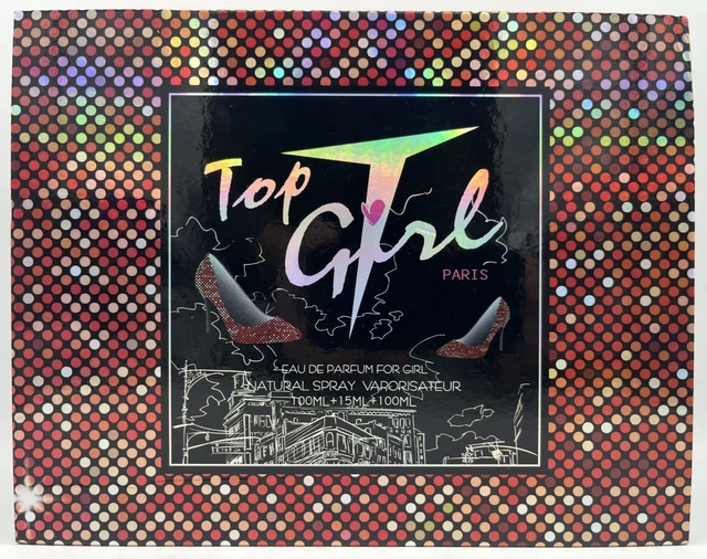 TOP GIRL PARIS For Woman Set de regalo Eau de Parfum for Girl 100