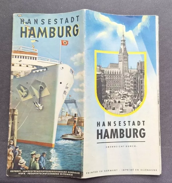 Prospekt Hansestadt Hamburg 1939