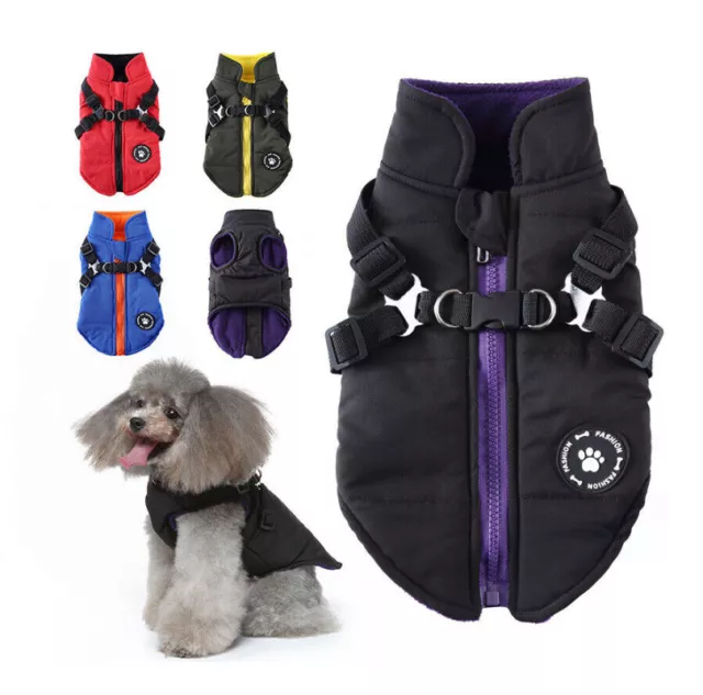 Wasserdicht Haustier Kleidung Hundejacke Wintermantel Regenmantel Weste Hund DHL