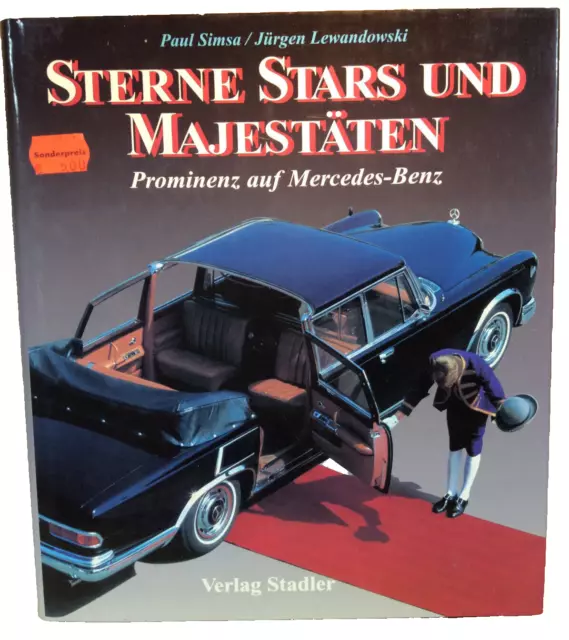 Buch Sterne Stars und Majestäten Prominenz auf Mercedes Benz