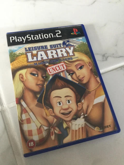 Leisure Suit Larry Uncut    PlayStation 2 PS2 Game Very Good Condition 