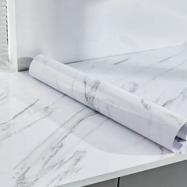 Marble Contact Paper Peel and Stick Wallpaper Contact Paper for Countertops Wate