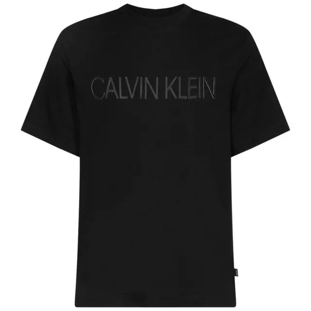 T-Shirt Girocollo Manica Corta Calvin Klein Uomo K10K105166 Bds Nero