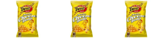 3 x palline di formaggio mais Taffel, 5,8 once. (165 g.)