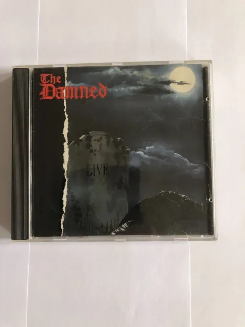 The Damned live cd album  8 tracks