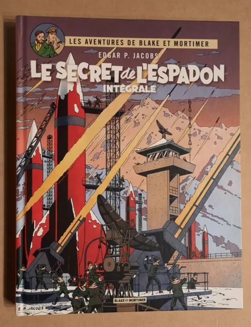 BLAKE ET MORTIMER Secret de l'Espadon INTEGRALE EO 2014 ETAT proche NEUF Jacobs