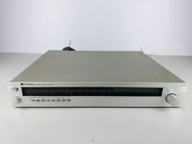 Sharp Optonica ST-7100H Stereo Tuner FM AM #FC22