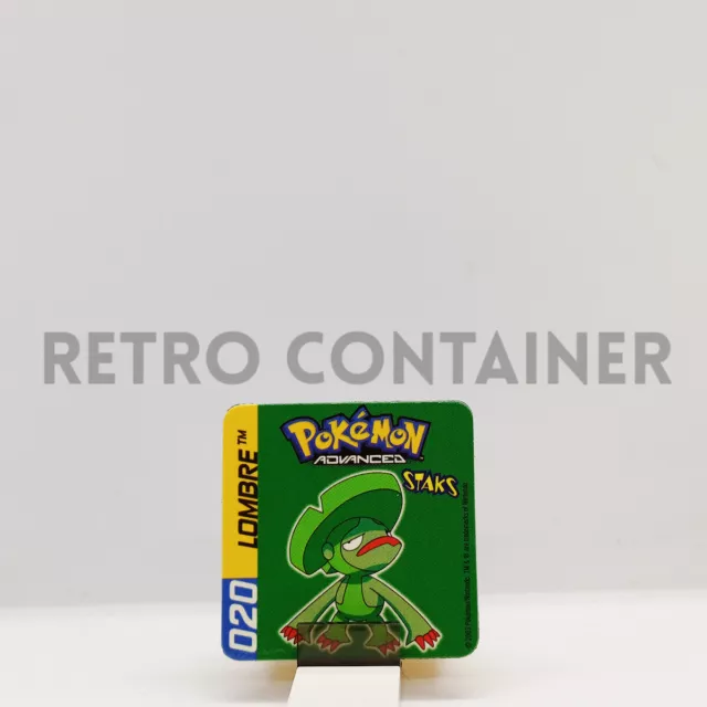 NINTENDO POKEMON STAKS PANINI 2003 Card Magnet Advanced - # 020 Lombre