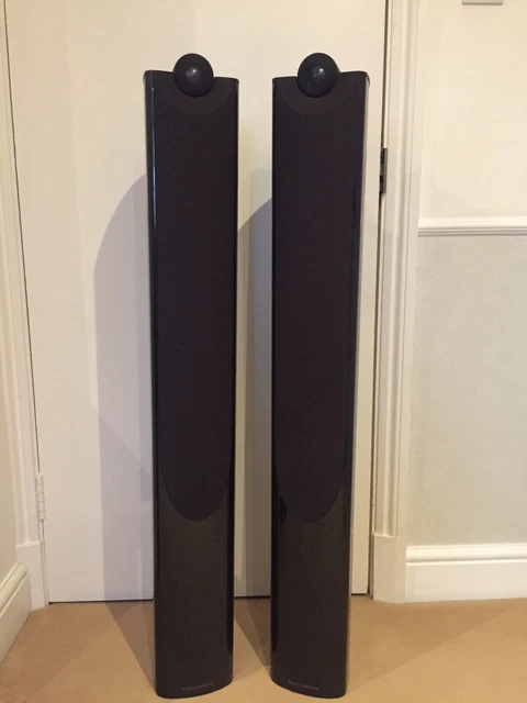 BOWERS WILKINS XT4 slim floorstanding speakers Black 243.00