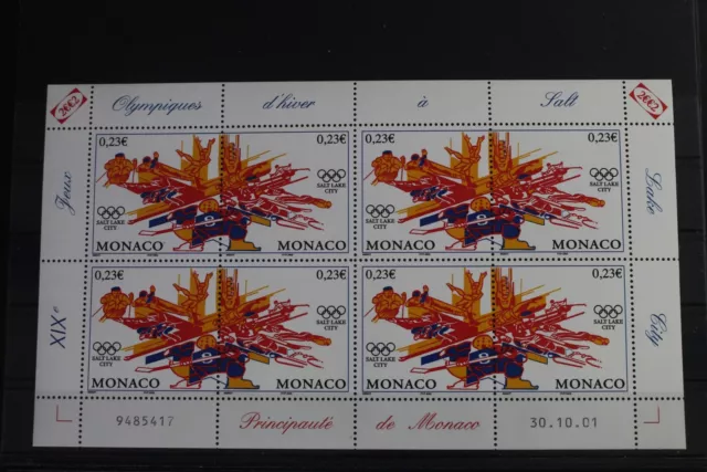 Monaco 2588-2589 postfrisch als Kleinbogen #VJ188
