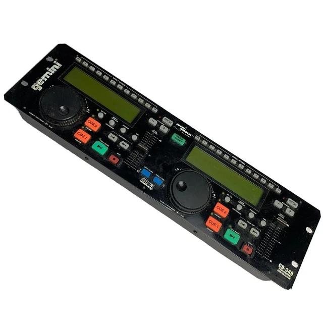 GEMINI CD340 PROFESSIONAL Dual CD Player UNTESTED 31.93 PicClick