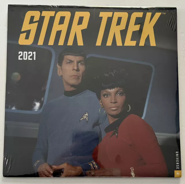 Star Trek The Original Series 2021  Calendar NEW & SEALED By Universe Publishing