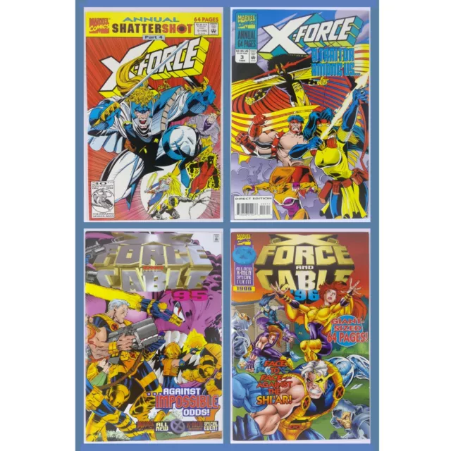 X-Force (1991) 52-61 66 67 Annual 1 3 '95 '96 | 20 Book Lot | Marvel Cable 3