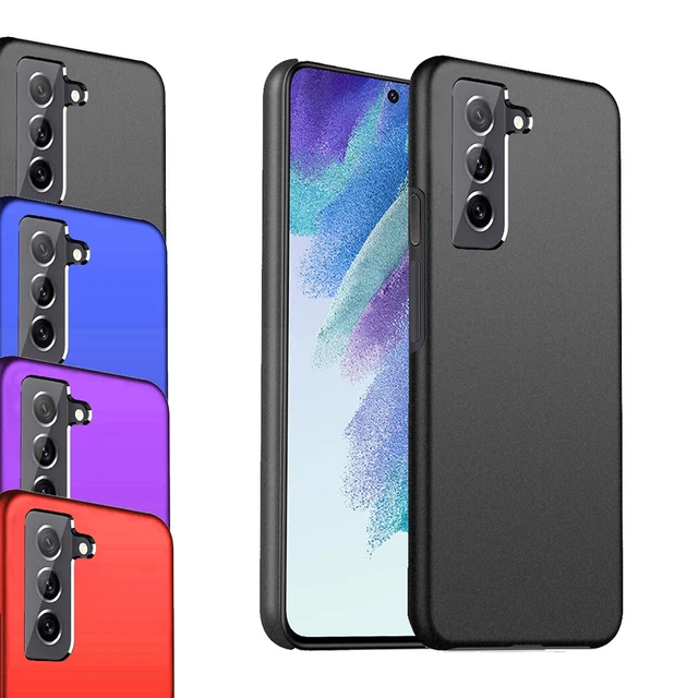 For Samsung Galaxy S21 FE 5G Case Slim Hard Case Thin Hybrid Matte Cover