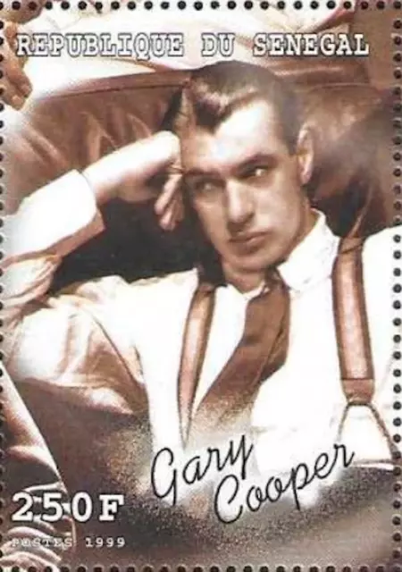 Senegal #YT1587 MNH 1999 Gary Cooper [1423f]