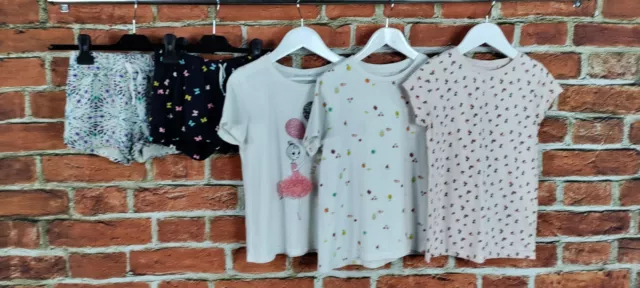 PACCHETTO BAMBINA ETÀ 7-8 YAERS NEXT H&M GAP ecc TOP T-SHIRT SET BAMBINI 128CM