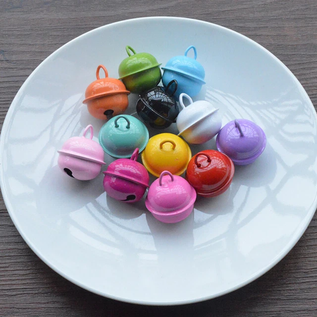 30 Pcs Mini Metal Bell Bells Crafts Knitting Accessories Hair
