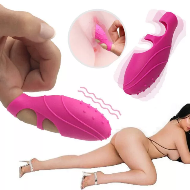 Clit-Nipple-G-spot-Finger-Vibrator-Massager-Vibrater-Sexy-Toys for Female Women