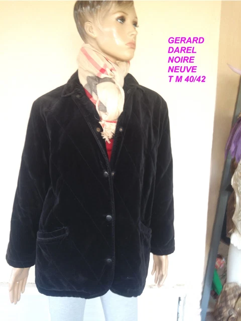 Blazer Long Sans Manches Gérard Darel En Coton Blanc - Taille 40, Neuf Avec étiquettes, Idéal Pour Un Look Chic Décontracté