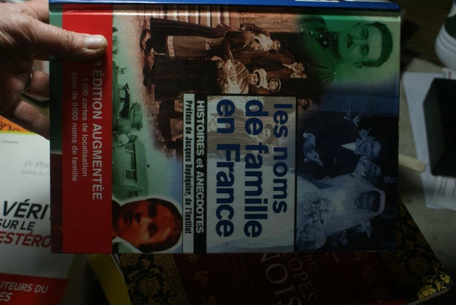 LES NOMS DE FAMILLE EN FRANCE - HISTOIRES ET ANECDOTES - 1996 - 2000