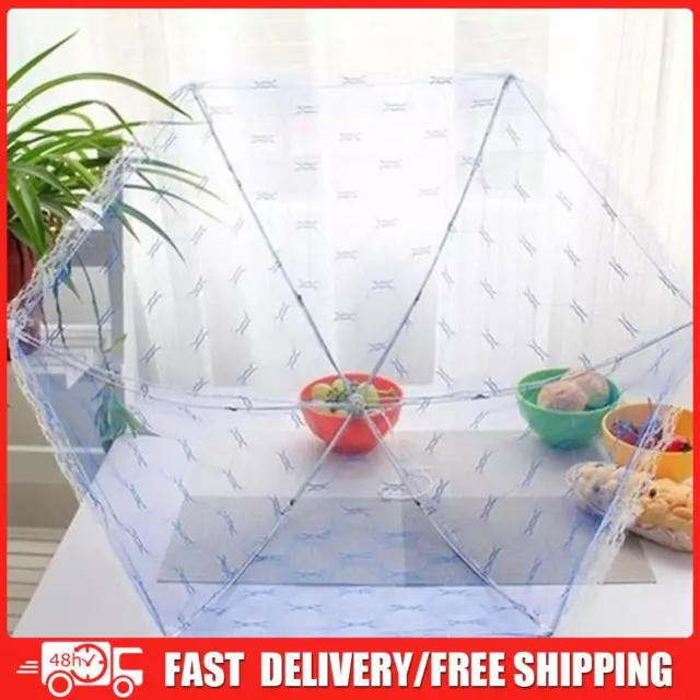 Mesh Food Tent Reusable 24x24 Inch Umbrella Screen Tent Mosquito Anti Meal Cover