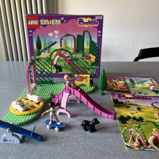 Lego Belville: Playhouse 5870 Pretty Playland Completo con Scatola e Istruzioni