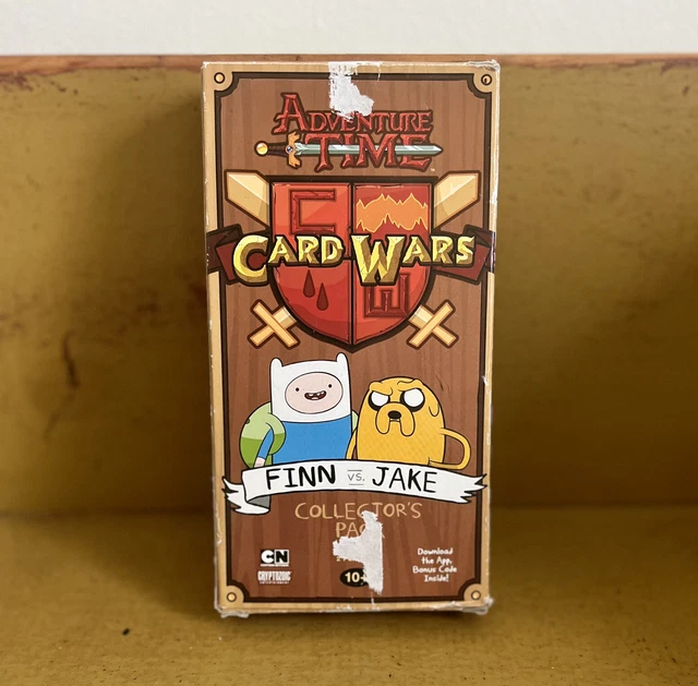 ADVENTURE TIME CARD Wars Finn Vs. Jake Collector's Pack Cryptozoic