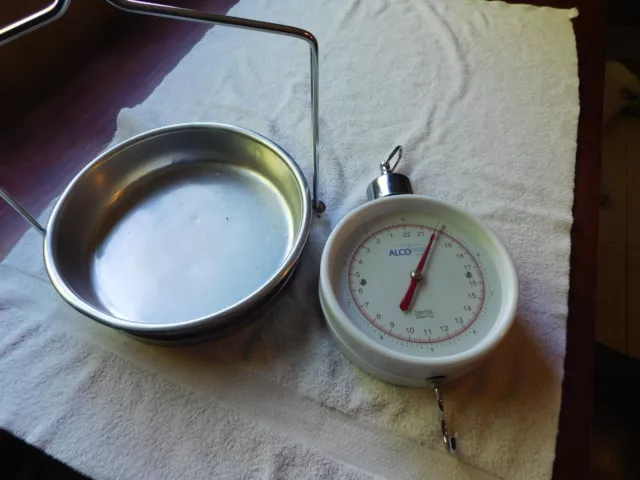 Hanging Produce Scale Alco Designs Produce  Scale 22 lb or 10 Kilo Capacity