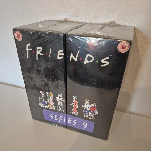 FRIENDS SERIES 9 - Box 1 & 2 - PAL VHS Video Box Set - NEW SEALED £21. ...