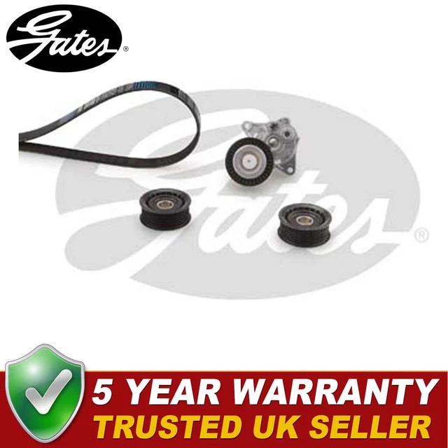 GATES ALTERNATOR DRIVE Belt Kit Fits Mercedes Sprinter CClass Vito E