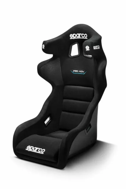 Sparco Pro ADV QRT Rennsitz Rennsport Rallye Fiberglas Schwarz FIA-zugelassenes