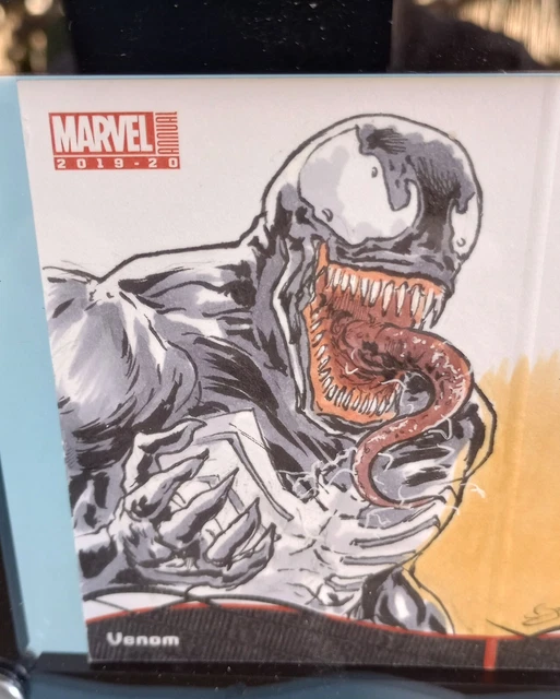 Marvel Annual VENOM Sketch Card by George Vega 3