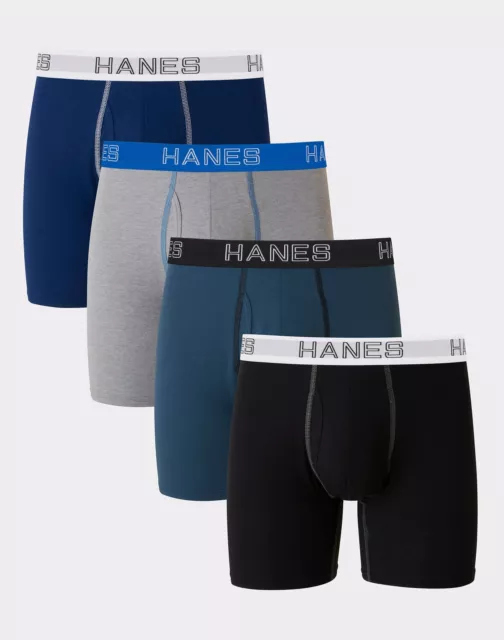 Hanes Ultimate Men's Large FreshIQ ComfortSoft Briefs 7-Pack 7