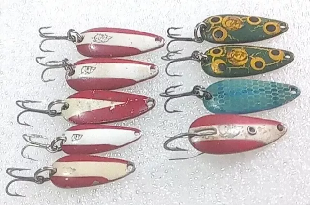 Vintage Metal Spoon Fishing Lures FOR SALE! - PicClick