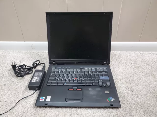IBM ThinkPad Laptop R52 Type 1860 15" Intel Pentium M 1.86GHz FOR PARTS REPAIR