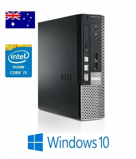 DELL OPTIPLEX 9020 USFF CORE i5 4570S 8GB 500GB HDD WINDOWS 10 MINI DESKTOP PC