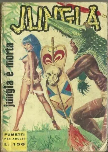 JUNGLA n° 3 (Edizioni RG, 1968) fumetto tascabile