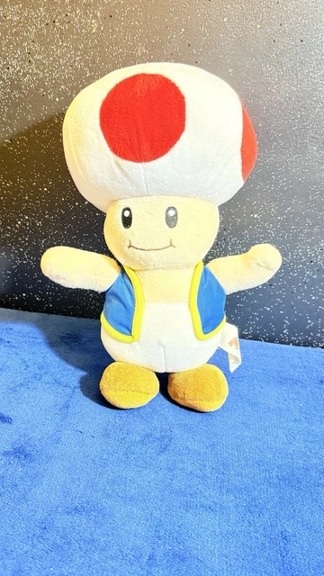 SUPER MARIO TOAD Plush Toy Nintendo | Original License 8.65 - PicClick UK