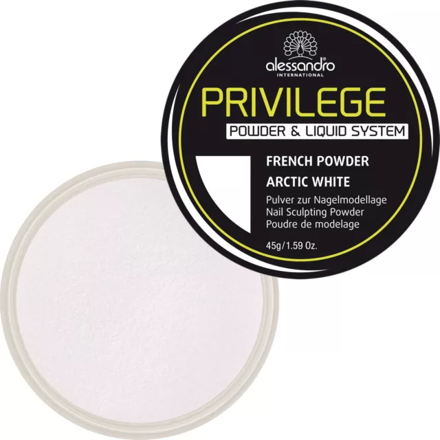 Alessandro Privilège Français Powder Blanc Polaire 45 G ( No 01-886)