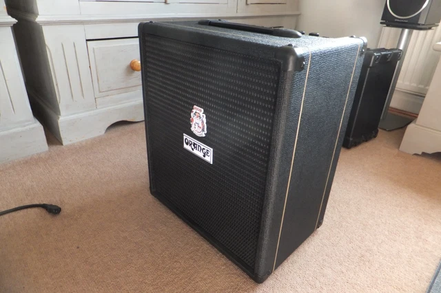 Orange Crush Bass 50 Watt Combo Amplifier / Amp. Very little use. Excellent Cond
