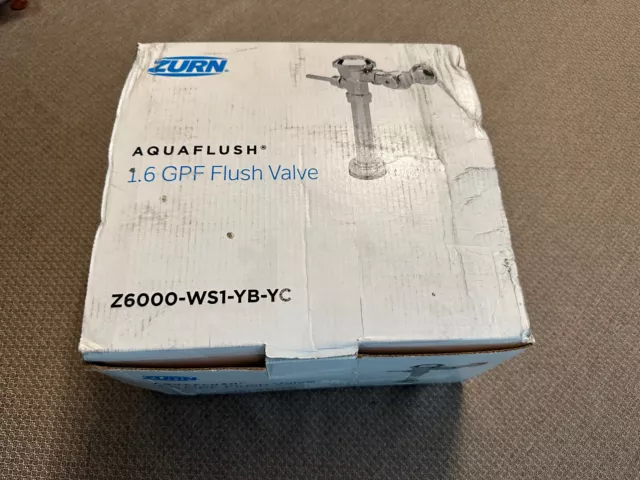 Zurn Z6000-WS1-YB-YC Aquaflush Exposed Diaphragm 1.6-GPF Toilet Flush Value 2