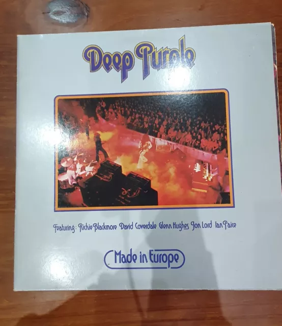 Deep Purple Made In Europe LP