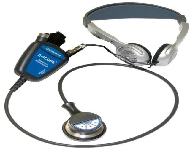 Cardionics E-Scope II Electronic Headset Stethoscope
