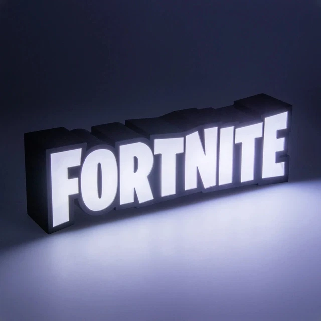Html Olors FORTNITE LOGO LIGHT LED Color Changing Gaming Room Decor Desk Night ...