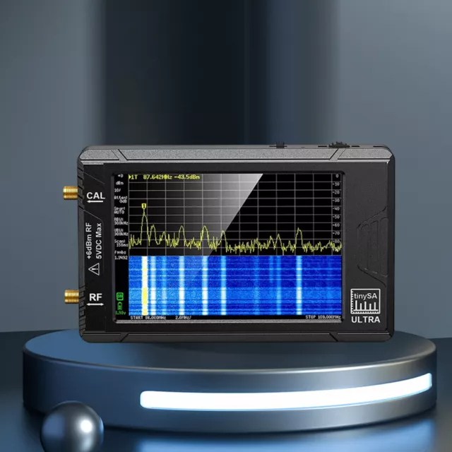 2-in-1 Frequency Analyzer 100kHz-350MHz Signal Generator with ESD Protect Useful