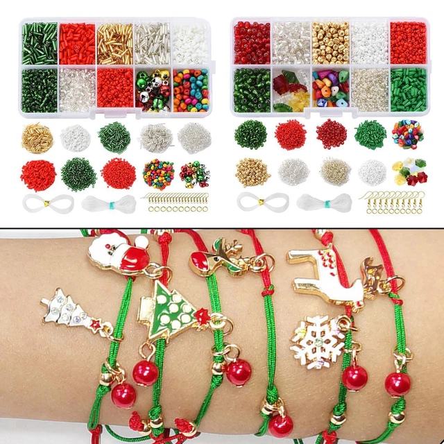 Glass  Beads Mixed for Jewelry Making Mini Glass Beads Beading Supplies