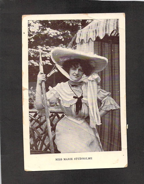 C0819 Glamour Miss Marie Studholme Star Series PU1907 Queensland to SA vintagepc